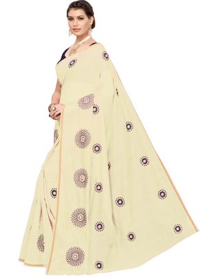 Interpol Chiku Japan Satin Solid Designer Sarees With Blouse