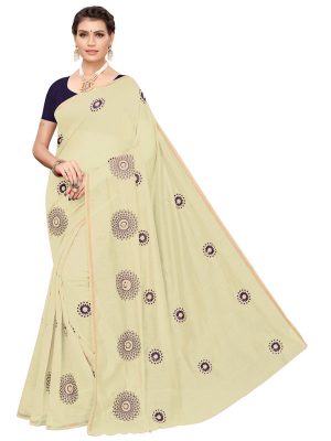 Interpol Chiku Japan Satin Solid Designer Sarees With Blouse