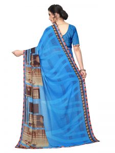 Anika 03 Printed Georgette Sarees With Blouse