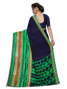 Anika 17 Printed Georgette Sarees With Blouse