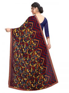 Anika 18 Printed Georgette Sarees With Blouse