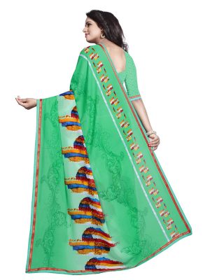 Avanti 03 Printed Georgette Sarees With Blouse