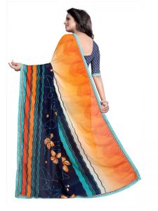 Avanti 05 Printed Georgette Sarees With Blouse