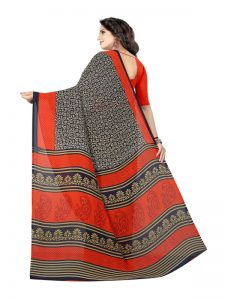 Kimaya 05 Printed Georgette Sarees With Blouse