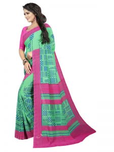 Kimaya 07 Printed Georgette Sarees With Blouse