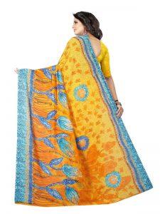 Kimaya 09 Printed Georgette Sarees With Blouse