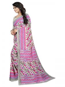 Kimaya 19 Printed Georgette Sarees With Blouse