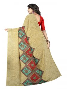 Kimaya 30 Printed Georgette Sarees With Blouse