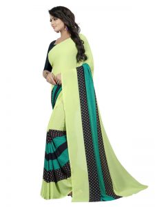 Kimaya 34 Printed Georgette Sarees With Blouse