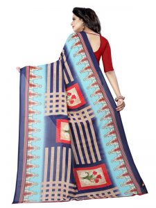 Shakira 14 Printed Georgette Sarees With Blouse