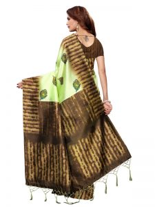 Nagma Pan Rama Printed Mysore Art Silk Kanjivaram Sarees With Blouse