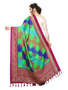 Wine Khadi Dupatta