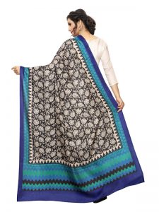 Blue Khadi Dupatta