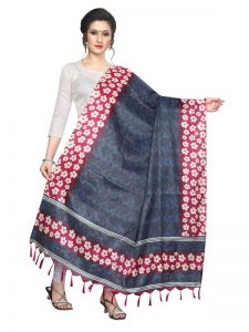 Grey Khadi Dupatta