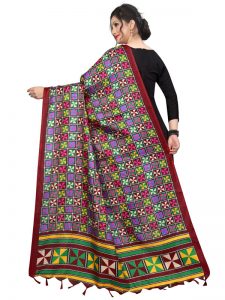 Red Khadi Dupatta