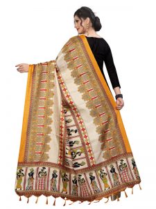 Mustard Khadi Dupatta