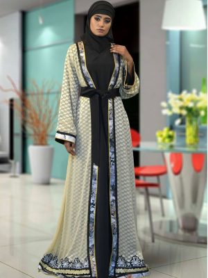 Maxi Biskit Color Abaya Caftan