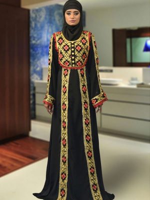 Formal Abaya Black Color