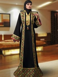 Abaya Maxi Black Color