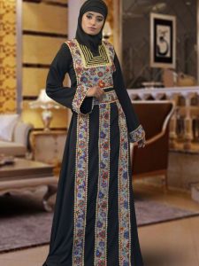 Maxi Black Color Abaya