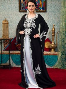 Black Color Glamorous Muslim Wear Kaftan