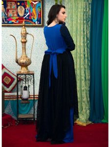 Black Color Maxi Style Abaya Dress