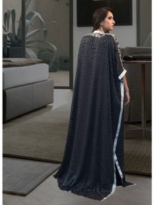 Dark Gray And Black Color Evening Party Dresses