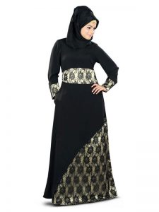 Womens Abaya Black Color Formal