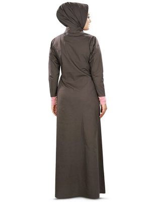 Womens Abaya Black Color Modest Maxi