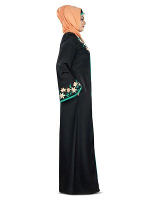 Womens Abaya Black Color Beautiful
