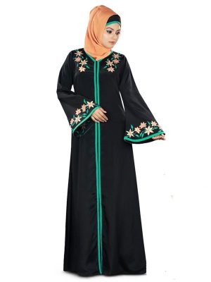 Womens Abaya Black Color Beautiful