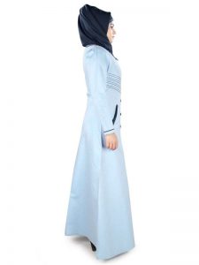 Womens Abaya Blue Color Attractive