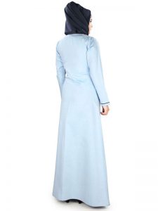 Womens Abaya Blue Color Attractive