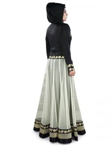 Womens Abaya Black Color Muskan