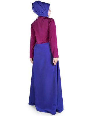 Womens Abaya Maroon Color Casual Wear