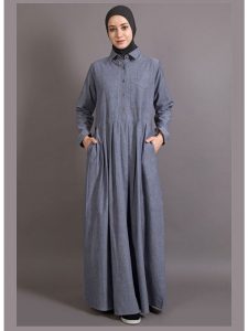 Womens Abaya Blue Color Daily Wear