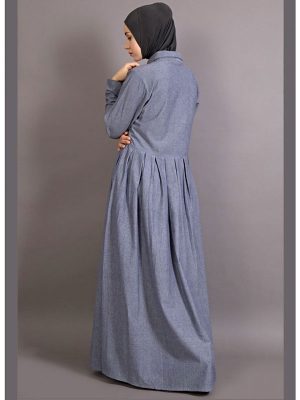 Womens Abaya Blue Color Daily Wear