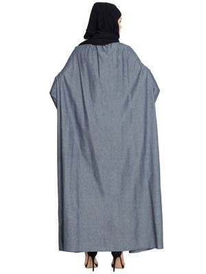 Womens Abaya Blue Color Daily Wear