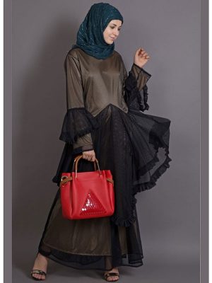 Womens Abaya Black Color Formal Wear
