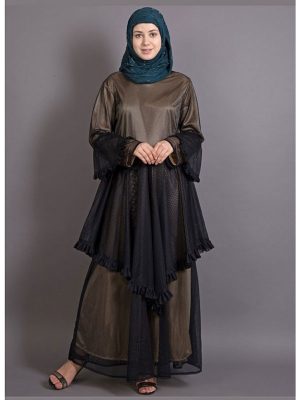 Womens Abaya Black Color Formal Wear
