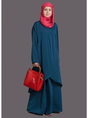Womens Abaya Green Color Modest