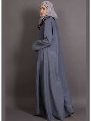 Womens Abaya Blue Color Daily Wear