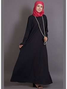 Womens Abaya Black Color Modest