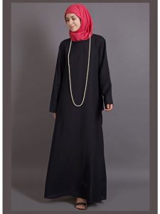 Womens Abaya Black Color Modest