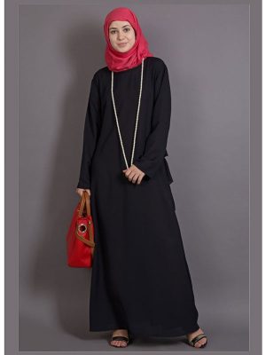 Womens Abaya Black Color Modest