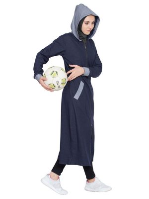 Womens Abaya Blue Color Daily Wear