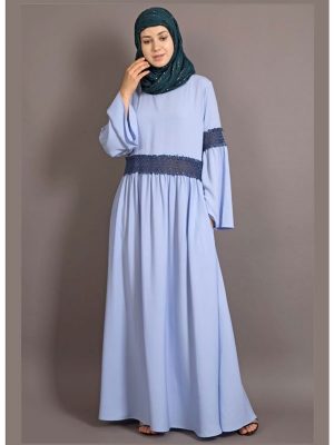 Womens Abaya Blue Color Attractive