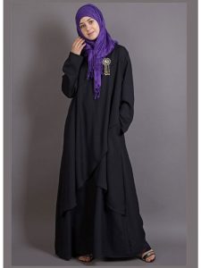 Womens Abaya Black Color Graceful