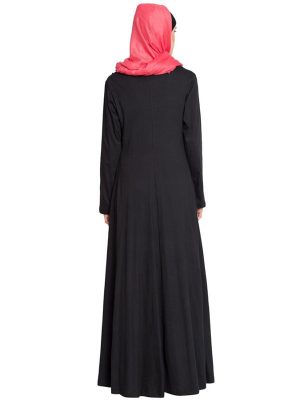 Womens Abaya Black Color Graceful