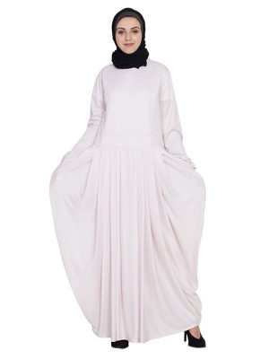 Womens Abaya Pink Color Daily Wear